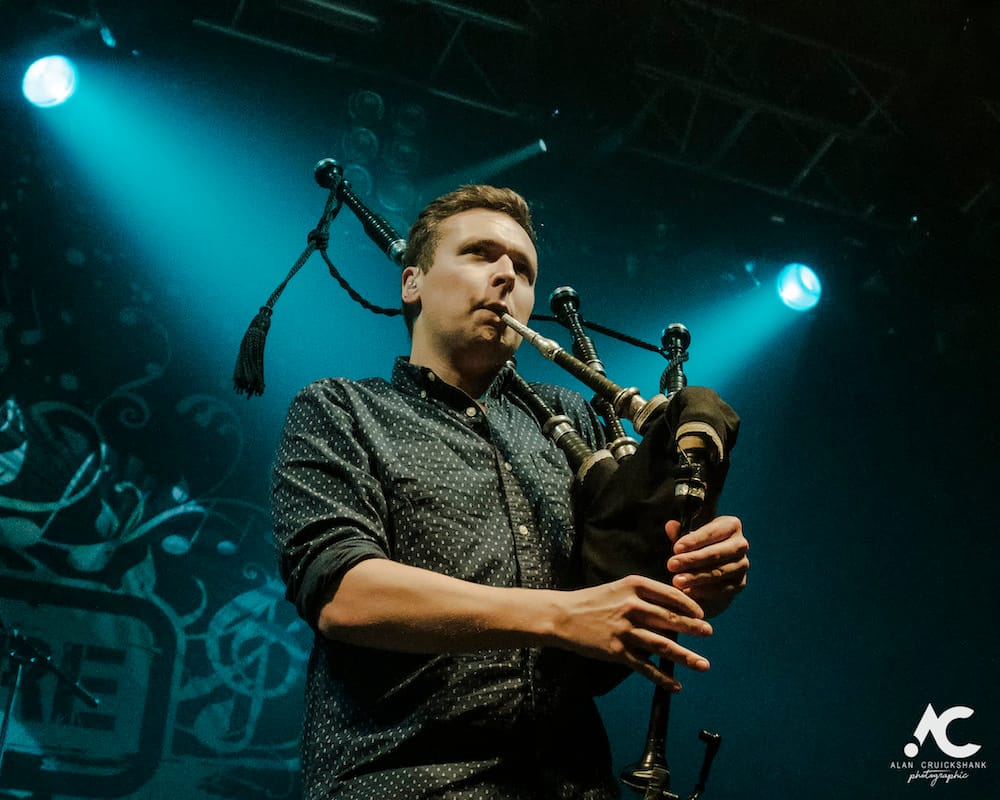Skerryvore with City Of Inverness Pipe Band and Runrigs Iain Bayne December 2018 Ironworks Inverness November 2018 4a - Skerryvore, 7/12/2018 - Images