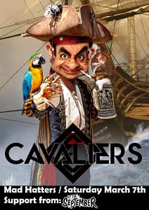 Cavaliers Mar 7th 212x300 - Getting Cavalier at Mad Hatters
