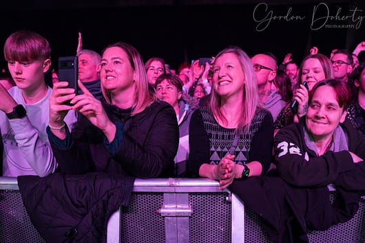 Skerryvore audience Inverness 8th December 2024 by Gordon Doherty  085726 530x353 - Skerryvore, Inverness 8/12/23 Photos