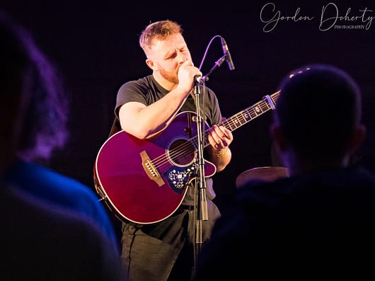 Dylan James Tierney at Raigmore Motel Inverness 25112023 130710 530x397 - The Dihydro Album Launch - Pictures